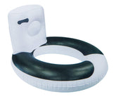 Front view of the High Five Giant Toilet Pool Float Tube 35x30x22 inches